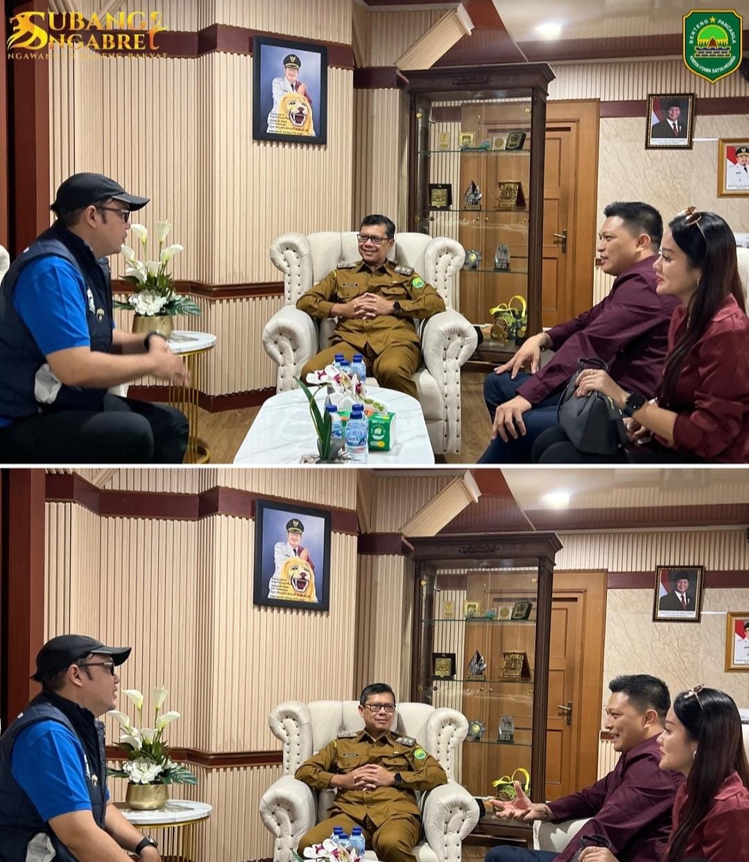 Sandy Tumiwa dan Arnold Lintong Sampaikan “Hilirisasi Digital” Ala MPI kepada Wabup Agus Masykur Rosyadi