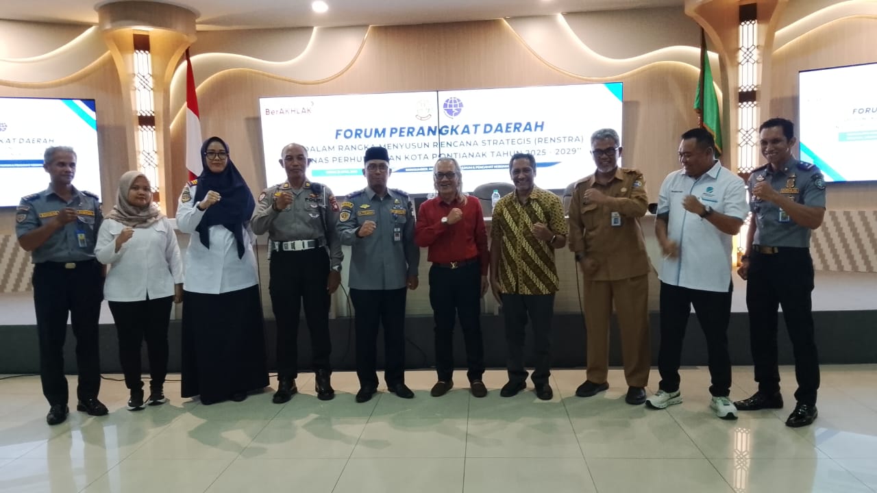 Dishub Pontianak Tegaskan Larangan Parkir di Badan Jalan, RENSTRA Baru Fokus Digitalisasi dan Jalan Lingkungan