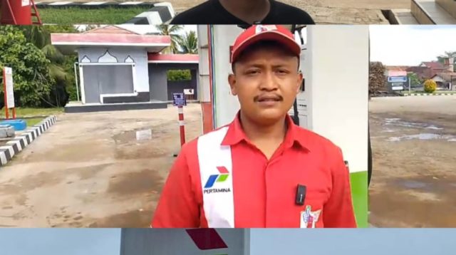 Angger Igo Pengawas SPBU : 24.345.100, Desa negara Ratu Mengklarifikasi adanya dugaan adanya informasi pengecoran BBM