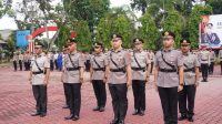 Kapolres Langkat Pimpin Sertijab Empat Kapolsek