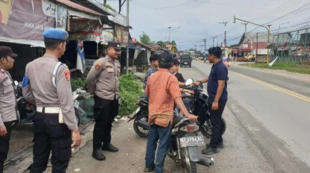 Polsek Babulu Gelar Patroli Dialogis untuk Ciptakan Kamtibmas Kondusif