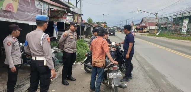 Polsek Babulu Gelar Patroli Dialogis untuk Ciptakan Kamtibmas Kondusif
