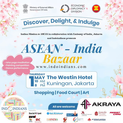 Kedubes India dan Indoindians Siap Gelar ASEAN-India Spring Bazaar 2025 di Jakarta: Perayaan Budaya, Seni, dan Persahabatan Regional