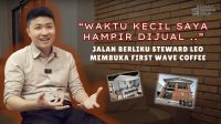 Hampir Dijual Sewaktu Kecil, Kini Steward Leo Buka First Wave Coffee