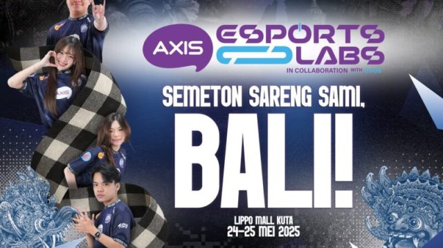 AXIS dan EVOS Sambangi Bali! Kolaborasi Seru Hadirkan Energi Positif untuk Komunitas Gamers Pulau Dewata
