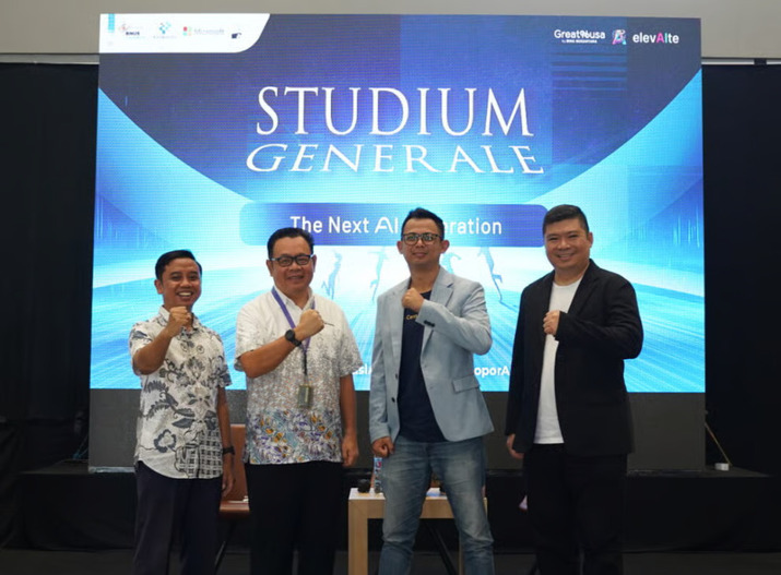 BINUS University @Semarang dan Microsoft Dorong Literasi AI Lewat elevAIte Indonesia