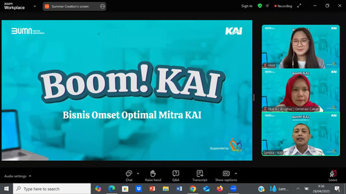BOOM! KAI & MiKA Next Class: KAI Dorong UMKM Naik Kelas Lewat Pelatihan dan Tantangan Digital