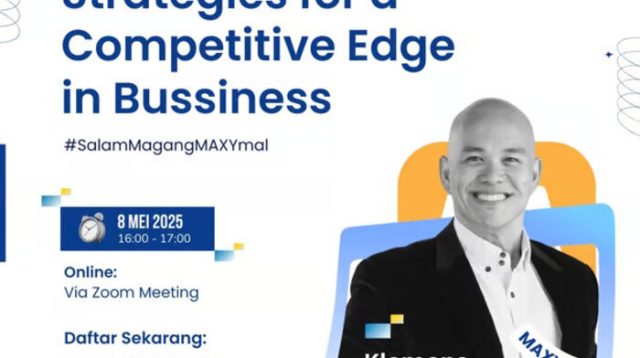 Data Jadi Senjata Baru Generasi Muda: MAXY Talk Kupas Tuntas Strategi Bisnis Modern Bersama Klemens Rahardja