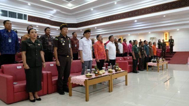Pusat Penerangan Hukum Gelar Penyuluhan Hukum Sosialisasikan Jaga Desa di Kabupaten Karangasem