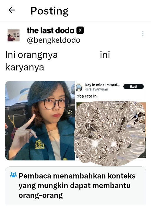 Sandy Tumiwa Sampaikan Klarifikasi Kapasitasnya Sebagai Saksi Pelapor di Mabes Polri