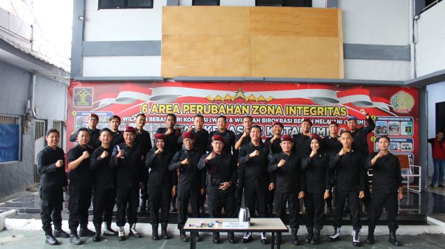 Rutan Kotabumi Gelar Razia Rutin, Amankan Barang-Barang Terlarang di Kamar Hunian