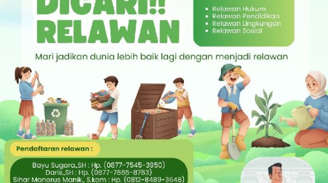 Yayasan Teratai Keadilan Nusantara (Y-TKN) Cari Relawan untuk Bantu Masyarakat Kabupaten Bekasi
