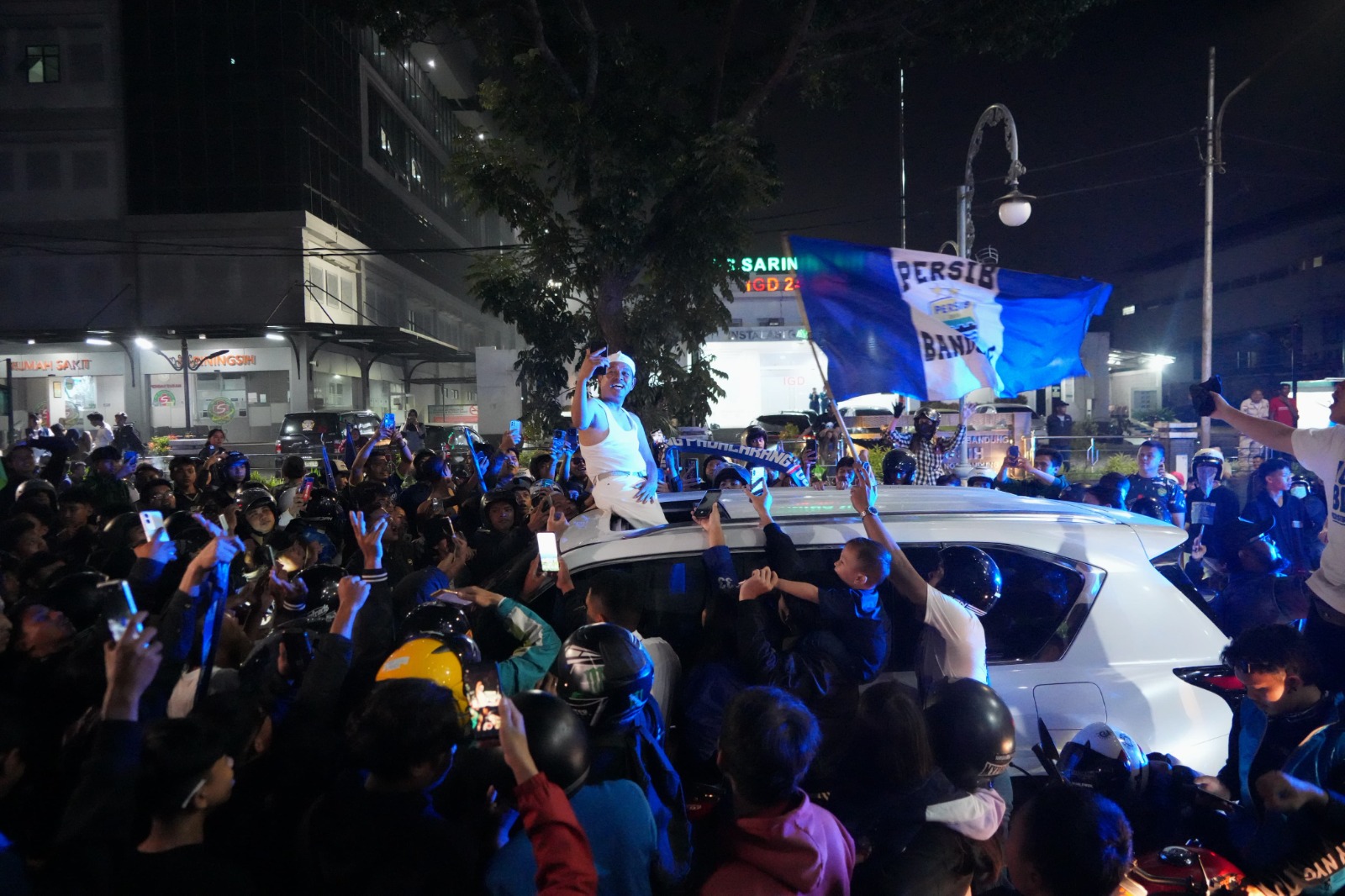 Keterangan foto:KDM dalam.perayaan Persib Bandung Juara Liga 2025