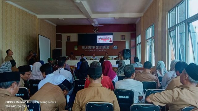 Desa Serang Gelar Musdesus untuk Pembentukan Pengurus Koperasi Merah Putih