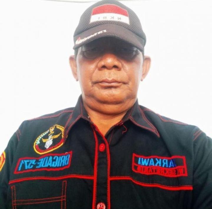 Foto : Ketua Brigade 571 Trisula Macan Putih (TMP). Korwil Madura, Sarkawi