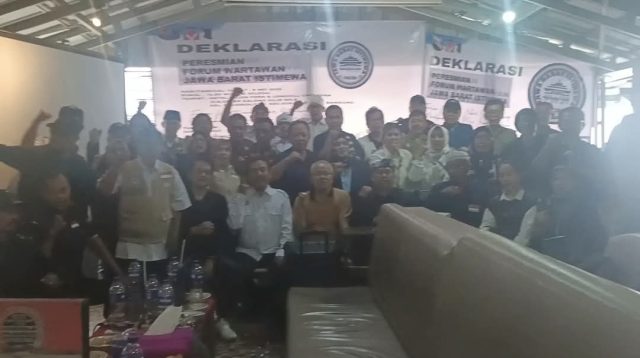 FWJBI Dideklarasikan, Siap Kawal dan Dukung Penuh Gubernur KDM dan Wakil Gubernur Erwan Setiawan Bangun Jawa Barat