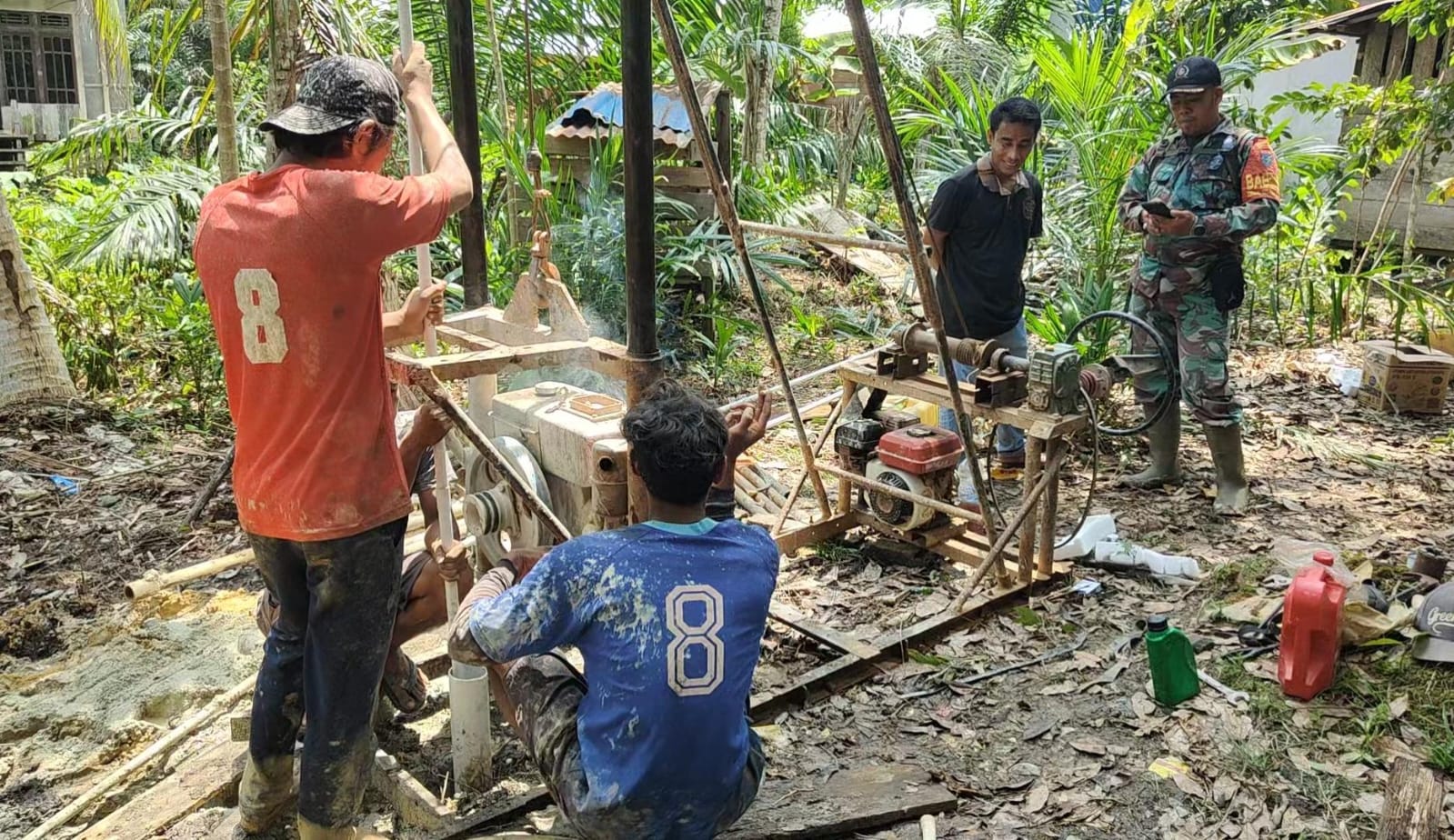 Warga Dusun Kebuai Apresiasi Aksi Cepat PT PSM dalam Penyediaan Air Bersih