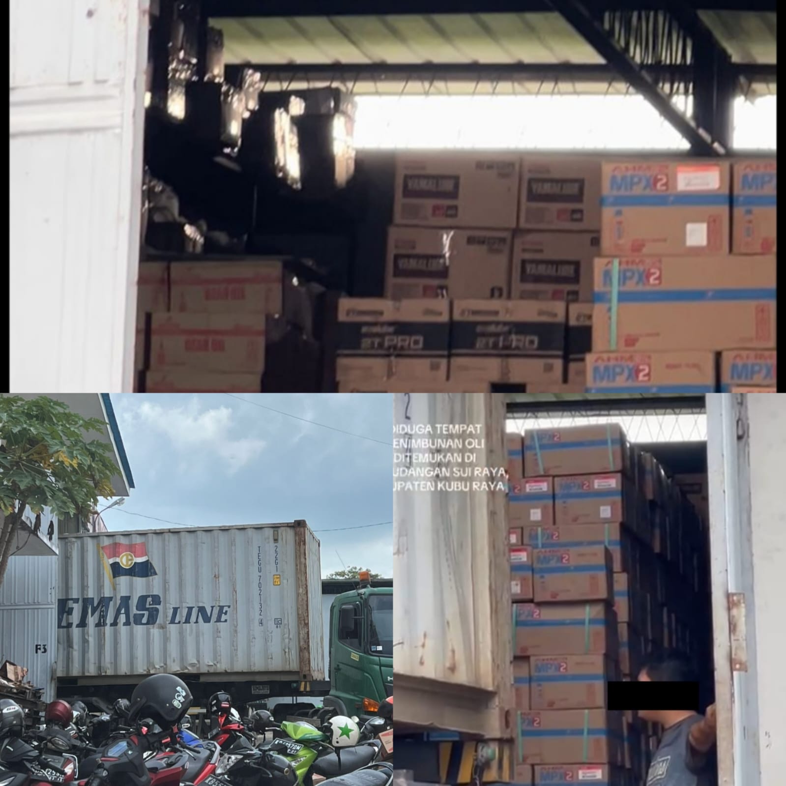 LIRA Bongkar Dugaan Penimbunan Oli Ilegal di Kubu Raya