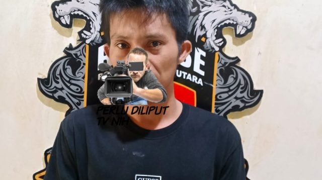 Reskrim Polsek Abung Timur Bersama Tekab 308 Polres Lampura Amankan Pelaku Penganiayaan Linmas