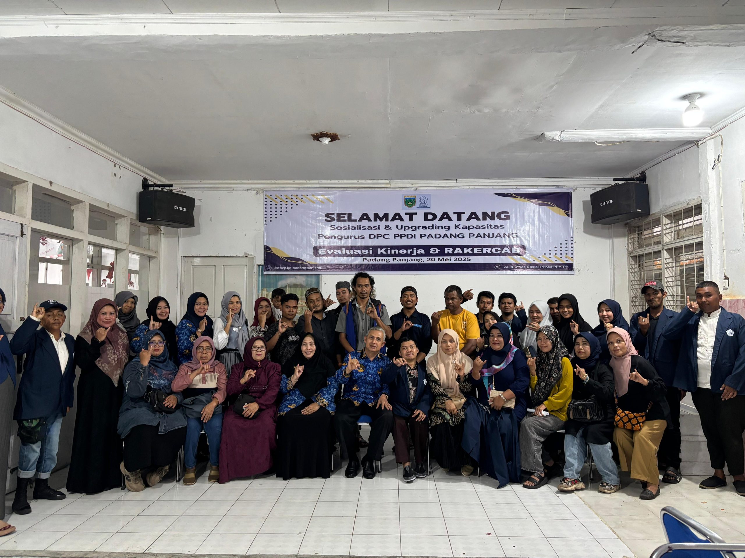 PPDI Padang Panjang Gelar Sosialisasi dan Upgrading Kapasitas Pengurus 