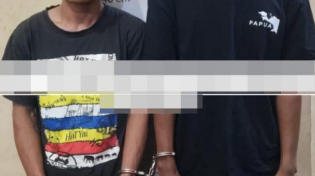 Satuan Narkoba Polres Langkat Amankan Dua Pria Terduga Pelaku Pengedar Sabu