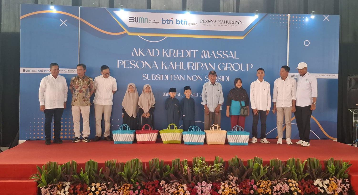 Keterangan foto: Pesona Kahuripan Group Gelar Santunan Yatim dan Kredit Massal Perumahan Subsidi dan Non Subsidi