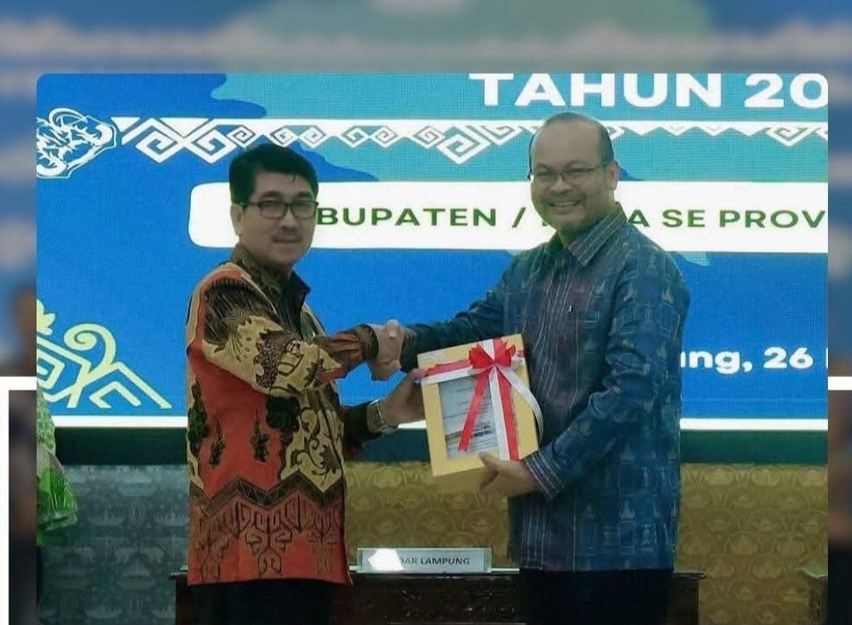Lampung Utara Raih Opini WTP atas LKPD 2024
