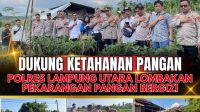 Polres Lampung Utara Gelar Lomba Pekarangan Pangan Bergizi untuk Dukung Ketahanan Pangan