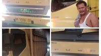 Terpantau saat istirahat makan, diduga truck colt diesel angkut BBM ilegal yang dioplos jadi solar industri