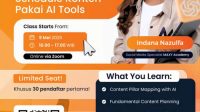 MAXY Academy Gelar Kelas Gratis: Bongkar Cara Brand Besar Atur Konten Pakai AI Tools