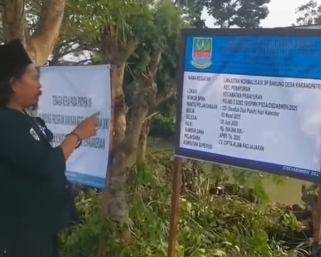 Ki Jaga Kali Kritik Proyek Normalisasi Sungai Pembuang (SP) Bakung Karangpatri yang Dikerjakan oleh CV Cipta Alam