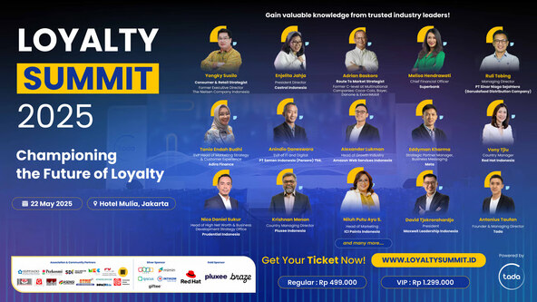 Tada Kembali Gelar Loyalty Summit pada 22 Mei 2025, Angkat Tema “Championing The Future of Loyalty”