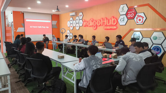 Telkom Indonesia Ciptakan Ruang Baru untuk Developer Lokal Makassar Melalui AI Community Gathering