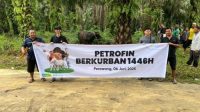 Elnusa Petrofin Salurkan 17.520 Paket Kurban, Gunakan Wadah Ramah Lingkungan untuk Distribusi Daging Kepada Penerima Manfaat