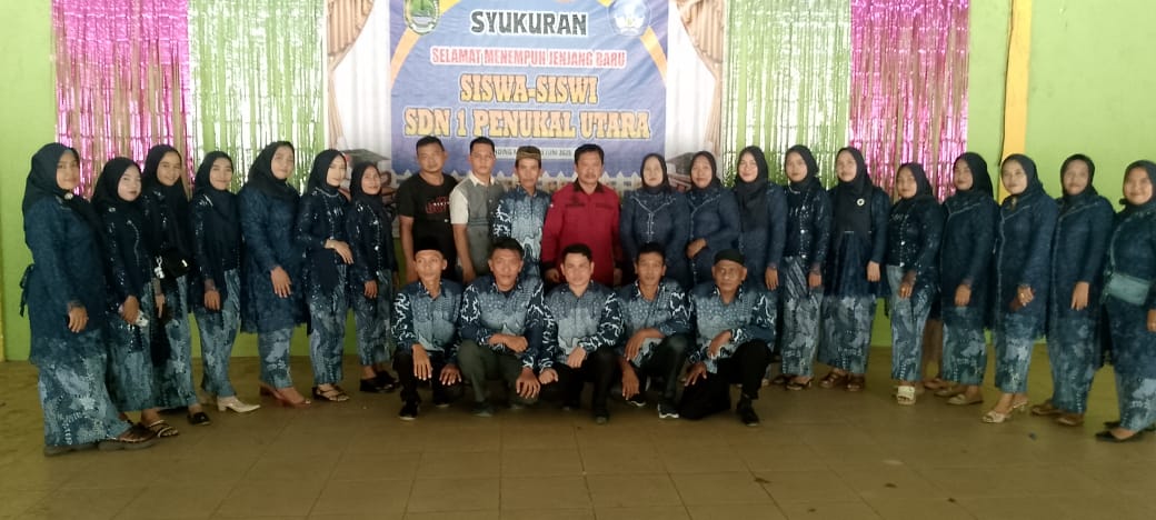 Kepala Desa Tanding Marga Hadiri Acara Perpisahan Kelulusan Siswa-Siswi SD Negeri 1 Penukal Utara