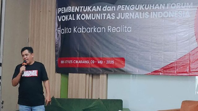 Ketua Vokal Komunitas Jurnalis Indonesia Soroti Praktik Potongan Gaji Guru PPPK di Bekasi