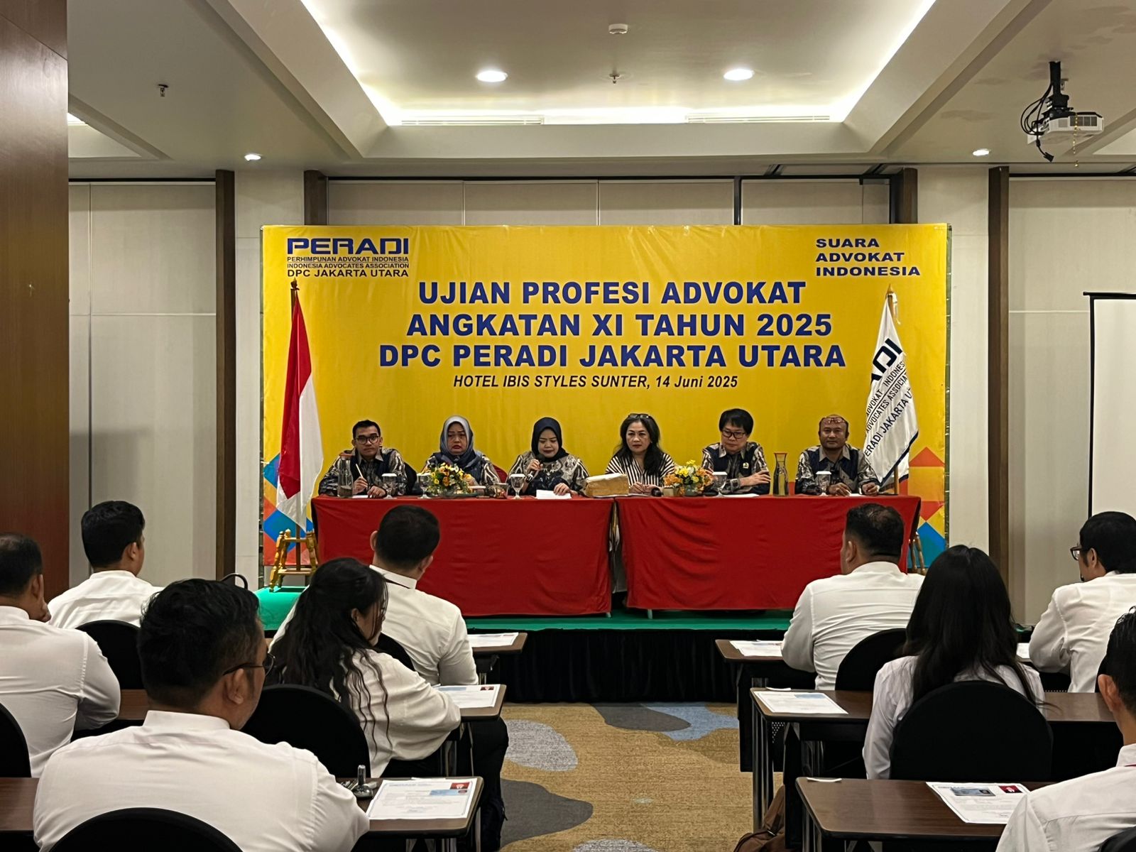 Ujian Advokat Super Ketat, Peradi SAI Jakarta Utara Jaga Marwah Profesi