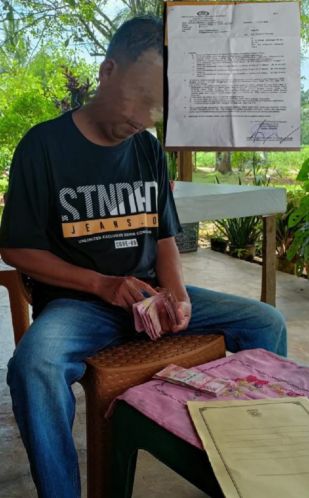 Korban Tipu Gelap di Lampung Utara Minta Tersangka Segera Ditangkap