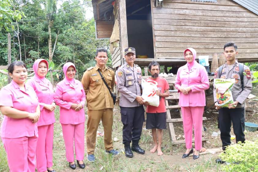 Kades Tanjung Sari Sampaikan Ucapan “Terima Kasih Polri”