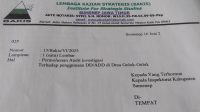 Lembaga Kajian Strategis (Bakis) Madura, Mendesak Inspektorat Audit Dana Desa Guluk- Guluk 
