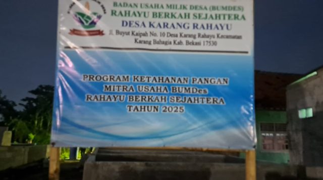 Ketua BPD dan Bumdes Karangrahayu Diduga Bermain Anggaran Ketahanan Pangan ?
