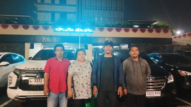 Keluarga Silaban Melaporkan Mafia Tanah ke Polres Metro Bekasi Kota