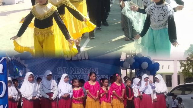 Acara Perpisahan Siwa-siswi SDN 04 Kedung Waringin Diisi dengan  Pagelaran  Pentas Seni