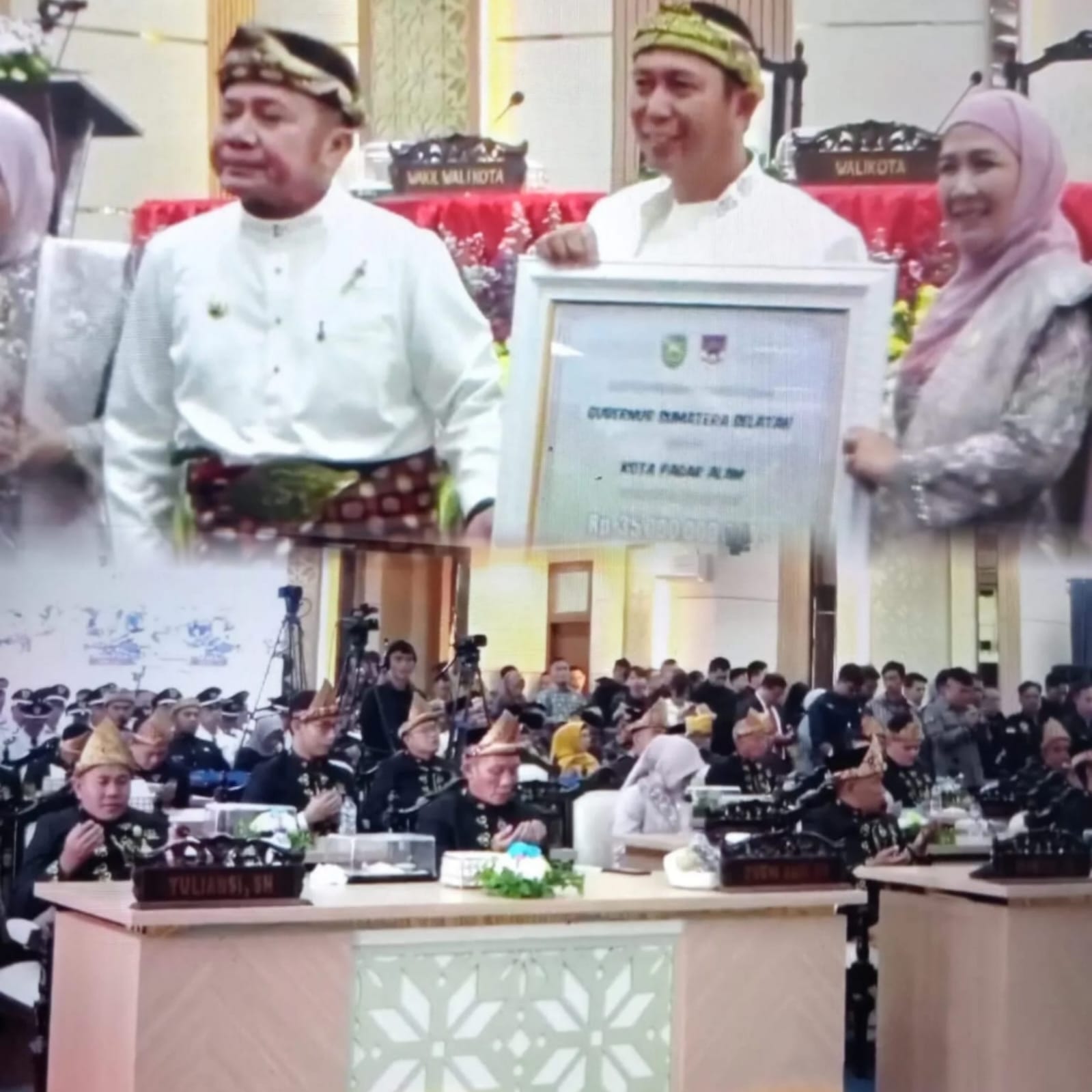 DPRD Kota Pagar Alam Gelar Sidang Paripurna ke-10 dengan Tema Bekerjalah dengan Hati