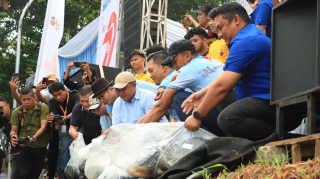 Kapolres Bogor Bersama Forkopimda dan KNPI Kabuapeten Bogor Hadiri Lomba Mancing HUT Bhayangkara ke-79