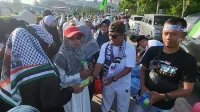 Aliansi Ormas Bekasi Sediakan Paket Makanan dan Air Mineral dalam Aksi Damai Bela Palestina
