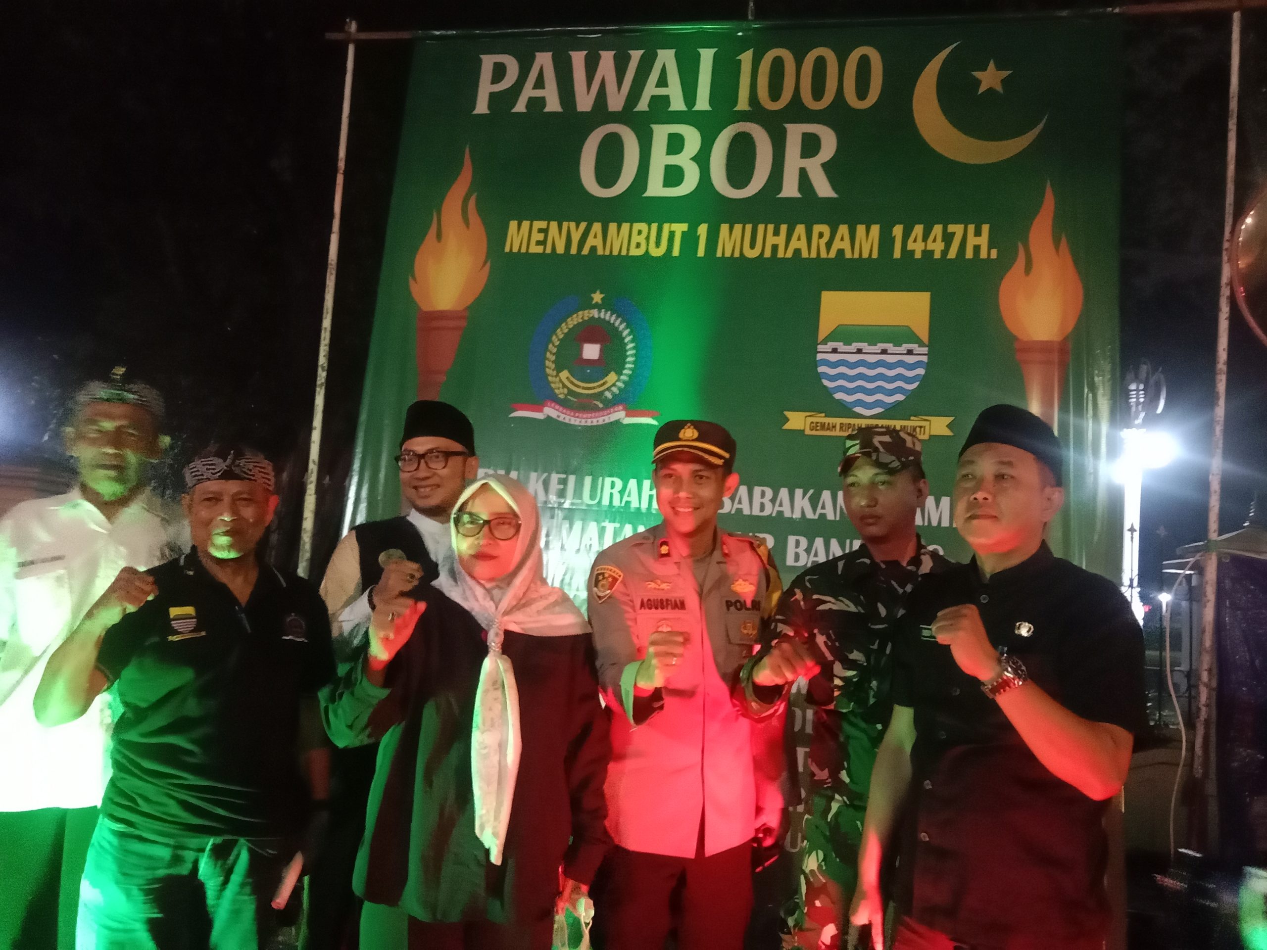LPM Kelurahan Babakan Ciamis Gelar Pawai Obor Sambut 1 Muharam 1447 Hijriah