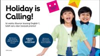 Promo Holiday Program English 1 Tinggal 1 Minggu Lagi, Jangan Sampai Terlewat!