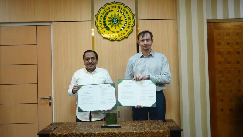 Universitas Muhammadiyah Jakarta dan JSC Positive Technologies Jalin Kemitraan Edukasi Internasional: Pengembangan Akademi Siber