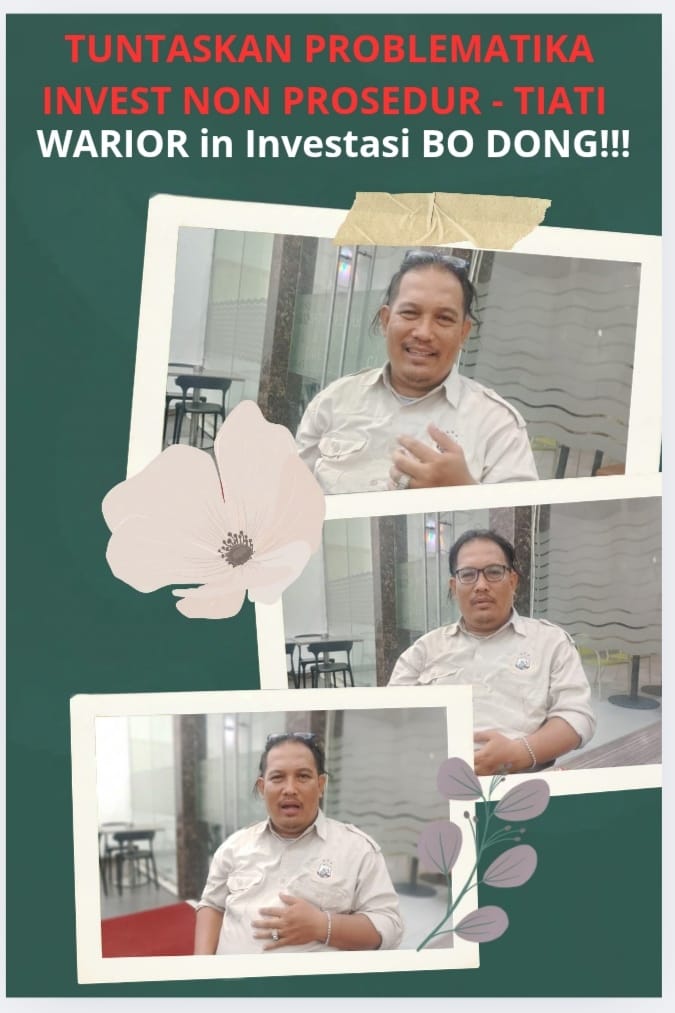 INVESTASI BODONG : Segeralah!!! “Mohon Dengarkan Repihan Ekonomi Rakyat Merosot Gegara Mudah Sekali Investasi Berdiri”
